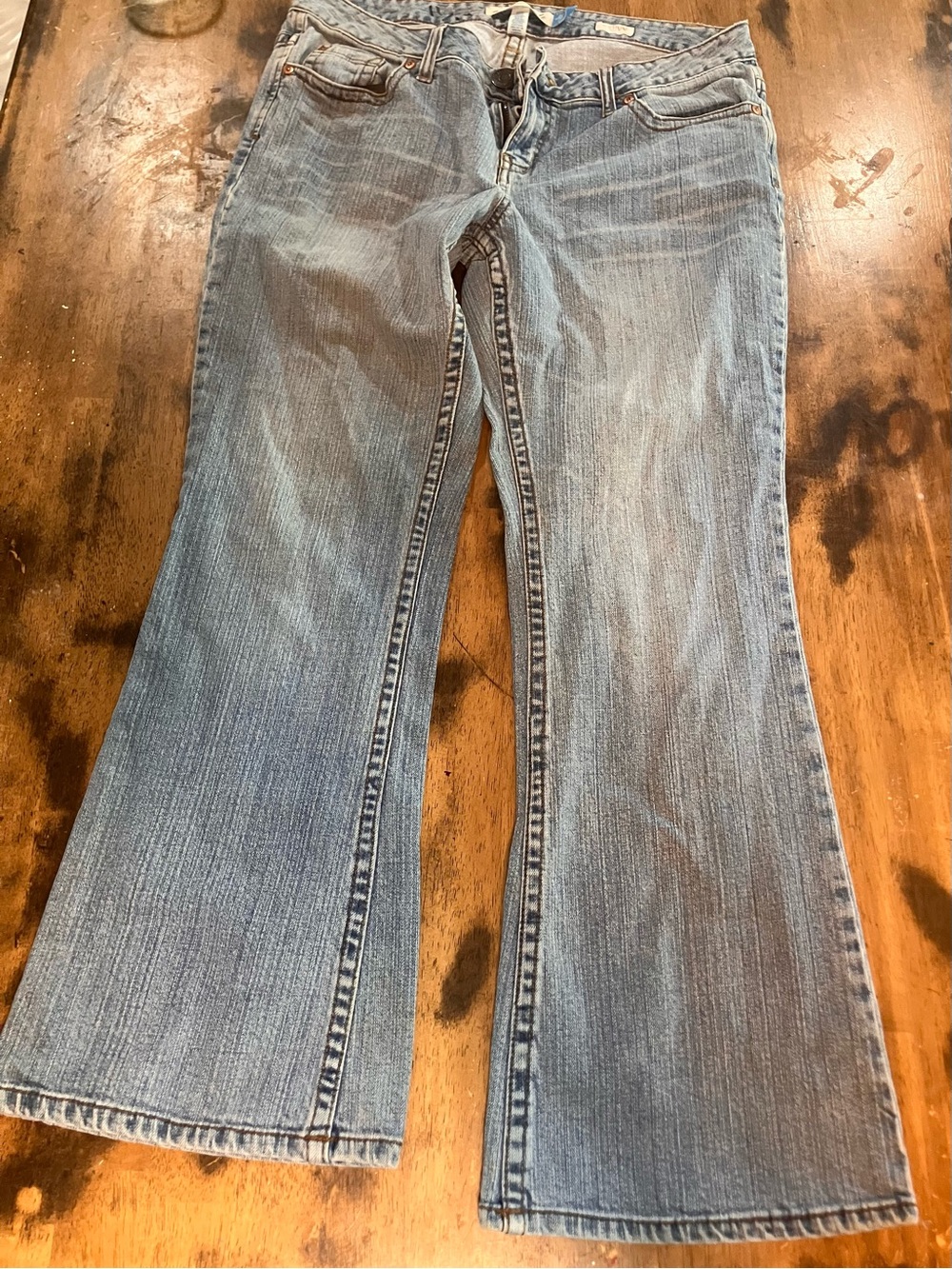 Aeropostale Light Blue Flared Women's Jeans